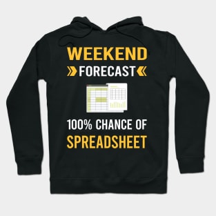 Weekend Forecast Spreadsheet Spreadsheets Hoodie